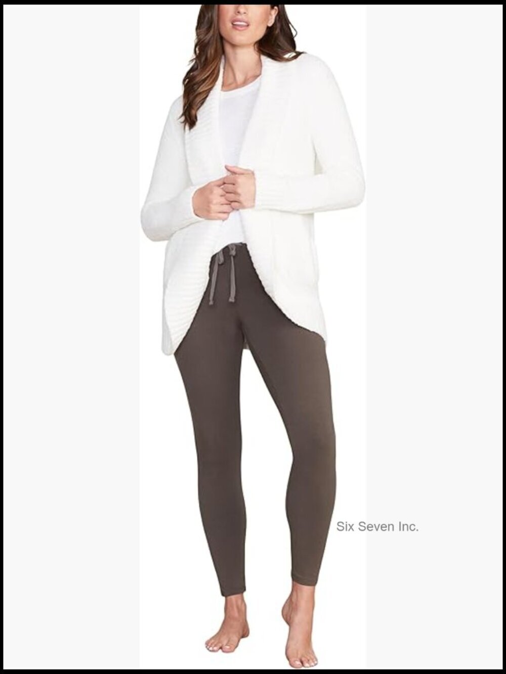 CozyChic Chenille Shawl Cardi Open-Front Cardigan